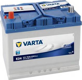 Varta 570413063 - Аккумулятор Varta 570413063 Blue Dynamic 70 Аxч плюс слева (E24) Германия 1/1 шт. www.biturbo.by