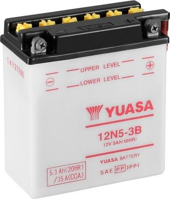 Yuasa 12N5-3B - Стартерная аккумуляторная батарея, АКБ www.biturbo.by