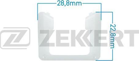 Zekkert BE2140 - Зажим, клипса, молдинг www.biturbo.by