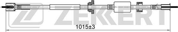 Zekkert BZ-1089 - Трос спидометра Daewoo Matiz (M100 M150) 98- www.biturbo.by