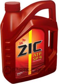 ZIC 162646 - ZIC ATF SP 4 (4L) жидкость гидравлическая! для АКПП, синт.\Hyundai-KIA ATF SP-IV www.biturbo.by