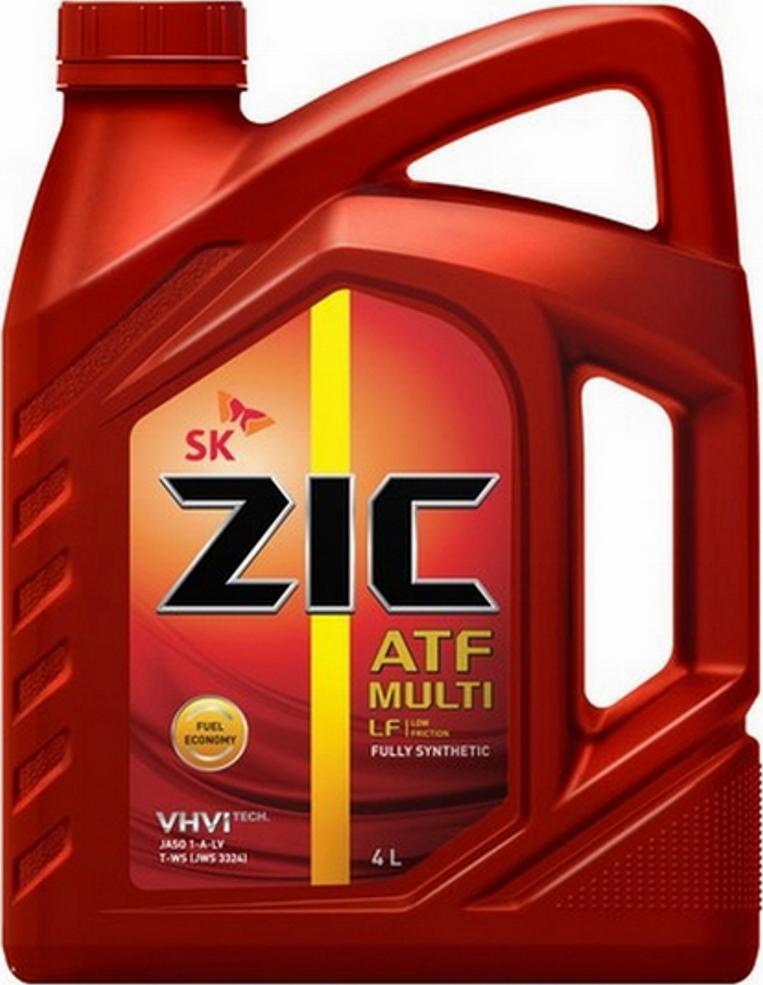ZIC 162665 - ZIC ATF Multi LF (4L) жидкость гидравлич.! для АКПП\ Mazda ATF-FZ, Toyota WS (JWS 3324), ZF 6 Speed www.biturbo.by