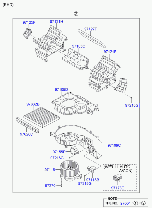 Luzar LFH 0820 - Э/вентилятор отоп. для а/м KIA Sportage III (10-)/Hyundai ix35 (10-) (тип Doowon) (LFh 0820) www.biturbo.by
