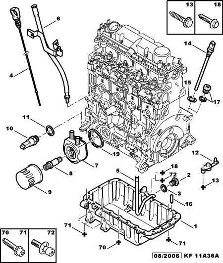 FAE 12640 - датчик давления масла!\ Peugeot 406 1.6-2.0/T <99/Boxer 1.9DT 94> www.biturbo.by